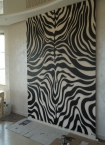 Canvas Zebra